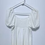 Be cool  White Puff Sleeve Midi Dress Photo 9