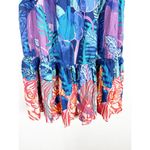 Anthropologie NWT Cecilia Pettersson Bea Tiered Maxi Skirt Medium Floral Tiger Photo 9