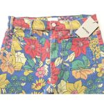 NWT Mother Hustler Patch Pocket Ankle Fray in Fresh Blooms Floral Crop Jeans 29 Photo 4