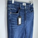 Paige NEW Sz 31 Stella High Rise Straight Soleil Destructed Jeans Photo 2
