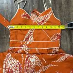 Band of the Free Burnt Orange Floral Wrap Maxi Dress Size XS Summer Flowy Party Photo 10