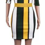 Women’s Multicolor Bodycon Above The Knee Dress Multi Size 2X Photo 1