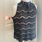 BCX  Blouse Pink & Black Large Photo 1