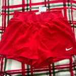 Nike  Red Dri-Fit Shorts Photo 0