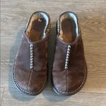 UGG  Brown Mules & Clogs with Soft Suede and Slip-On Design Photo 1