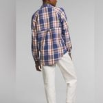 The North Face  shirt NEW large Flannel Camp Shirt Nature Magic Purple Plaid Photo 2