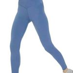 Aerie Offline Blue Crossover Real Me High Rise Athletic 7/8 Leggings L Photo 0