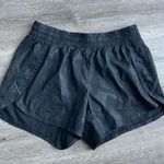 Athleta Black Patterned Shorts Photo 1