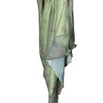 Cider Mesh Floral Ruched Midi Dress Photo 3