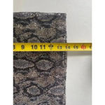 EXPRESS Y2K ‎ Sequin Snakeskin Pattern Mini Skirt - Black/Gold - Size XS 0289 Photo 3