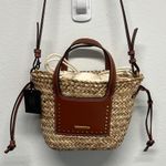House of Harlow 1960 | Woven Bag w/ Removable Crossbody Strap Brown Photo 0