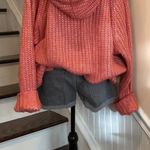 Torrid Rose Long Sleeve Chunky Woven Hooded Pullover W. Lace Up Front Sz 5X NWT Photo 13