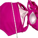One Piece New Sexy Bright Pink  Swimsuit. Size: M Photo 7