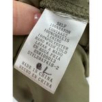 Andree by Unit  Womens Polka Dot Floral Dress Size L Olive Geen Boho Whimsigoth Photo 8