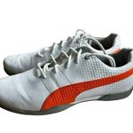 Puma Women's White & Orange Outdoor Cleat Sports Shoes size 7C Photo 2