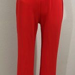 Charles Henry  red short sleeve v neck jumpsuit Photo 2