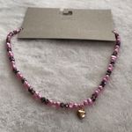 Urban Outfitters New  Cher Pearl Gem Heart necklace, choker Photo 1