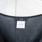 Ruti Sheer Black Tunic Tank with Lace Shark Bite Hem Size 2 Photo 2