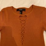 Forever 21 Rust Crop Sweater  Photo 2