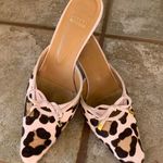 Stuart Weitzman leopard print and pink kitten heel Photo 0