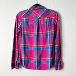 Arizona Jeans Arizona Shirt Womens Small Y2K Plaid Flannel Cotton Western Rodeo Country Cabin Photo 7