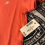 Aeropostale  Orange Coral Polo Top Embroidered A87 Logo Photo 4