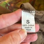 Babydoll Tee Girls Gone Godly Brown Graphic Short Sleeve with Peace Sign Photo 3