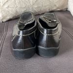 Liz Claiborne Black Leather Loafers Size 8.5 Photo 3