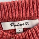 Madewell  Orange Crewneck Sweater with Raglan Sleeves Photo 1