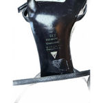 Schutz  Black Strappy Block Heel Sandals, size 7.5 Photo 3