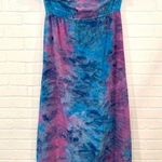 Band of Gypsies Strapless Tie Dye Maxi Dress Photo 0