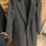 Grey Wool Coat Gray Size L Photo 0