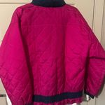 Avia Vintage  Fuchsia and Navy Quilted Puffer Jacket Photo 2