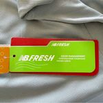 New Balance Womens Performance Tech Polo Size Medium Light Gray Grey Athletic Photo 3