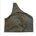 Alphalete Jupiter Green Asymmetrical One Shoulder Sports Bra Photo 5