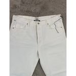 Citizens of Humanity NWT  Charlotte High‎ Rise Straight Leg White Jeans 33 School Photo 12