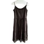 Loft Ann Taylor petite eyelet linen blend dress Photo 6