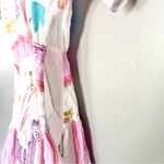 Sabo Skirt SABO Micah Wrap Dress Surfing Scarf Short Sleeve Mini size Us 4 Photo 9