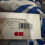 Solid & Striped  Lucienne Midi Skirt XS Blue White Leaf‎ Print Linen Photo 8