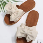 ✨Preppy Flat Slippers✨ Tan Size 8 Photo 0