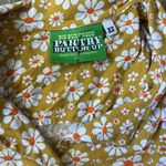 Big Bud Press Lazy Daisy Pantry Button Up Size XS Yellow Photo 1