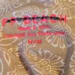 Free People NWOT FP Beach Michelle Printed Triangle Gold Coast Bikini Top M Photo 6