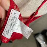 Seductive Wear by Cinema Etoile Red Sheer Lace Halter Babydoll Lingerie‎ Large Photo 5