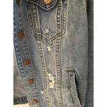 sts blue  Destressed Denim Jacket Sz.XS Photo 2