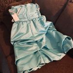 Bill Levkoff strapless mini dress Photo 6