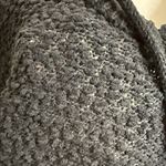 GreenTea Sweater Hoodie Women’s Large Soft Textured Black Pullover Photo 3