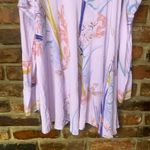 Free People Lavender Lilac Purple Floral Clear Skies Tunic Mini Dress Size Small Photo 8