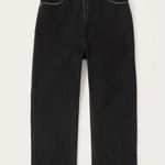 Abercrombie & Fitch Abercrombie Ultra High Rise Ankle Straight Curve Love Jeans Photo 3