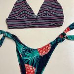 Aerie  Bikini Set Hi-Leg Cheeky Bikini Bottom & Triangle Bikini Top - Small - EUC Photo 0
