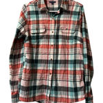 North Crest Women Plaid Flannel Size Small Long Sleeve Button Up Shirt Cabincore Photo 0